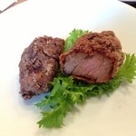 くろさわ東京菜 - 豚ロースの揚げ物