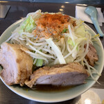 かじろうramen7 - ラーメン小750円、端っこあり