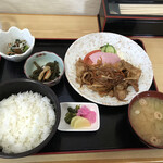 ますみや食堂 - 焼き肉定食（税込み９００円）