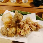 酒呑蕎食〆タグル - 栗・薩摩芋・舞茸