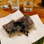 酒呑蕎食〆タグル - 茄子の天ぷら