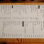 酒呑蕎食〆タグル - メニュー