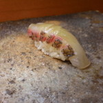 日本橋橘町　都寿司 - ★7　タイ　塩〆