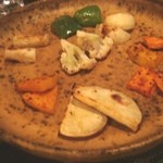 自然派レストラン TERRA - 有機野菜のオーブン焼（2012/11/20）