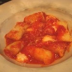 自然派レストラン TERRA - ニョッキ、モッツァレラ&トマトソース　2012/11/20