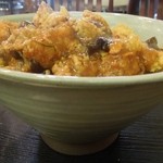 中華四川料理 もりた - 越前焼の器に入った中華風醤油カツ丼