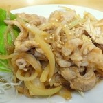食事処 ときわ - 豚しょうが焼き♪