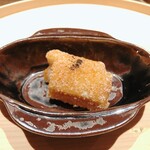 温石 - 蓮根のおかき揚げ