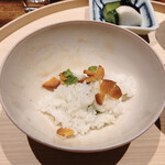 温石 - 唐辛子と唐墨ご飯