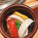 京の焼肉処 弘 - 壺入りドラゴンカルビ