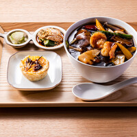 広東あんかけ汁そば