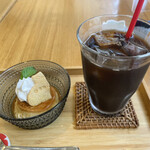 ひるねこ - プリンとアイスコーヒーをプラス