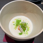 TOKi - 大鉄砲のアホブランコ　セロリのグラニテと海老