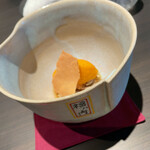 TOKi - 吉野柿のソルベ　大和紅茶の渋みと種