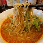 炎神 - 麺はモチモチツルツル