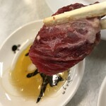 ゆたか食堂 - まぐろのノドはゴマ油で