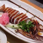 葵 - スルメイカ丸焼