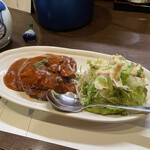 家庭料理 椿 - 煮込みハンバーグ