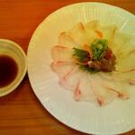 とんがらし - 明石天然真鯛のお造り