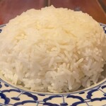 バーンチェン - タイ米の質感