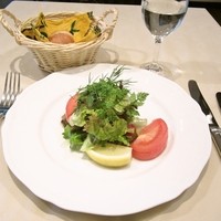 レストランオーボンコワン - 軽くスモークしたサンマのマリネ。