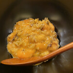 すし処 めくみ - 馬糞雲丹ご飯