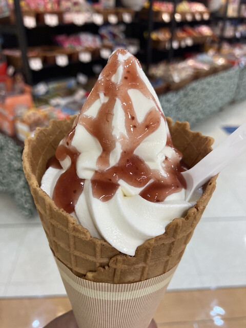 不二家のソフトクリーム(』by たける99 : 不二家 アンディ泉北店