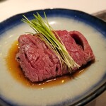 和韓料理 若狭 - 黒毛和牛ヒレ肉のスユック