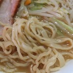 づゅる麺 池田 - 麺の感じ