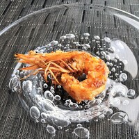 広東料理 センス - 活車海老の香り揚げ 香港海鮮市場スタイル