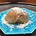 薪鳥新神戸 - マッシュルーム 淡雪塩がけ