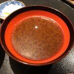 薪鳥新神戸 - 鳥出汁の赤だし