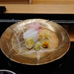 一本杉 川嶋 - アオリイカとマハタ