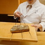 一本杉 川嶋 - 7キロのとろサワラ