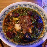 台湾夜市カシンフウSapporo - 台湾ラーメン　唐辛子別ver