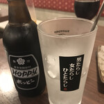 Kawarayaki Hitosarashi - ホッピーセット　　まみこまみこ