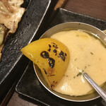 Kawarayaki Hitosarashi - チーズの効いたディップに♬  まみこまみこ