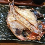 囲炉茶屋 - 金目鯛干物焼（大）１２００円