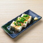 Chilled tofu with island tofu