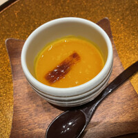 西麻布けんしろう - 【お椀物】 南瓜の摺流し　〜和牛削り牛〜