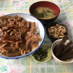 ふるさと食堂 - 料理写真:肉丼