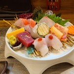 季節料理 薗 - 造り盛り合わせ