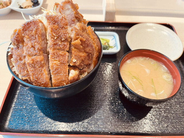 明治亭 長野駅店 長野 ｊｒ しなの かつ丼 かつ重 食べログ