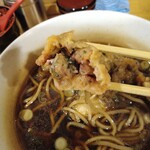 一〇そば - GTOは揚げたこ焼き風です