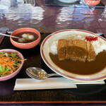 東海カントリークラブレストラン - 豚ロースカツカレーライス セット