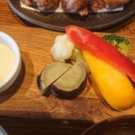 和ビストロ おてんとさん - 温野菜アップ