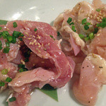 焼肉問屋　くに家 - 鶏モモ＆ナンコツ