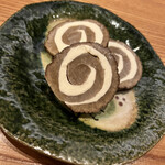 和食のあらまさ - クリームチーズといぶりがっこ