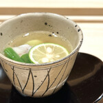 すし宮川  - 白子 白甘鯛