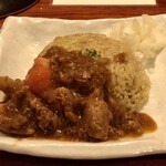 橋本屋 - チキンカレー芳醇 オンザライス♡